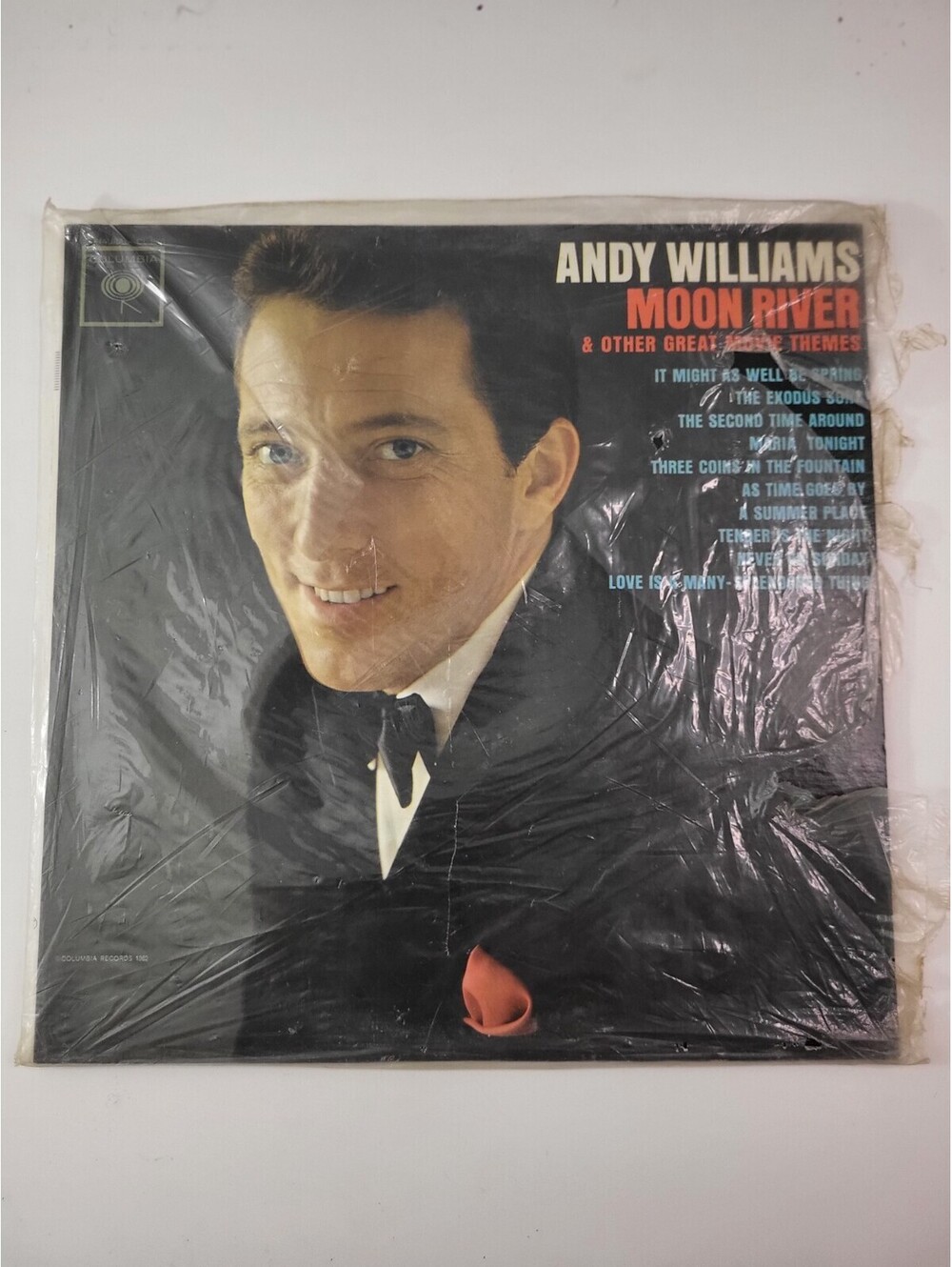 Andy Williams Moon River LP Vinyl Record - 1962 Stereo - Columbia